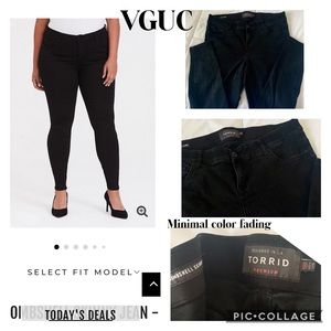 Bombshell Skinny Jeans Black - Torrid